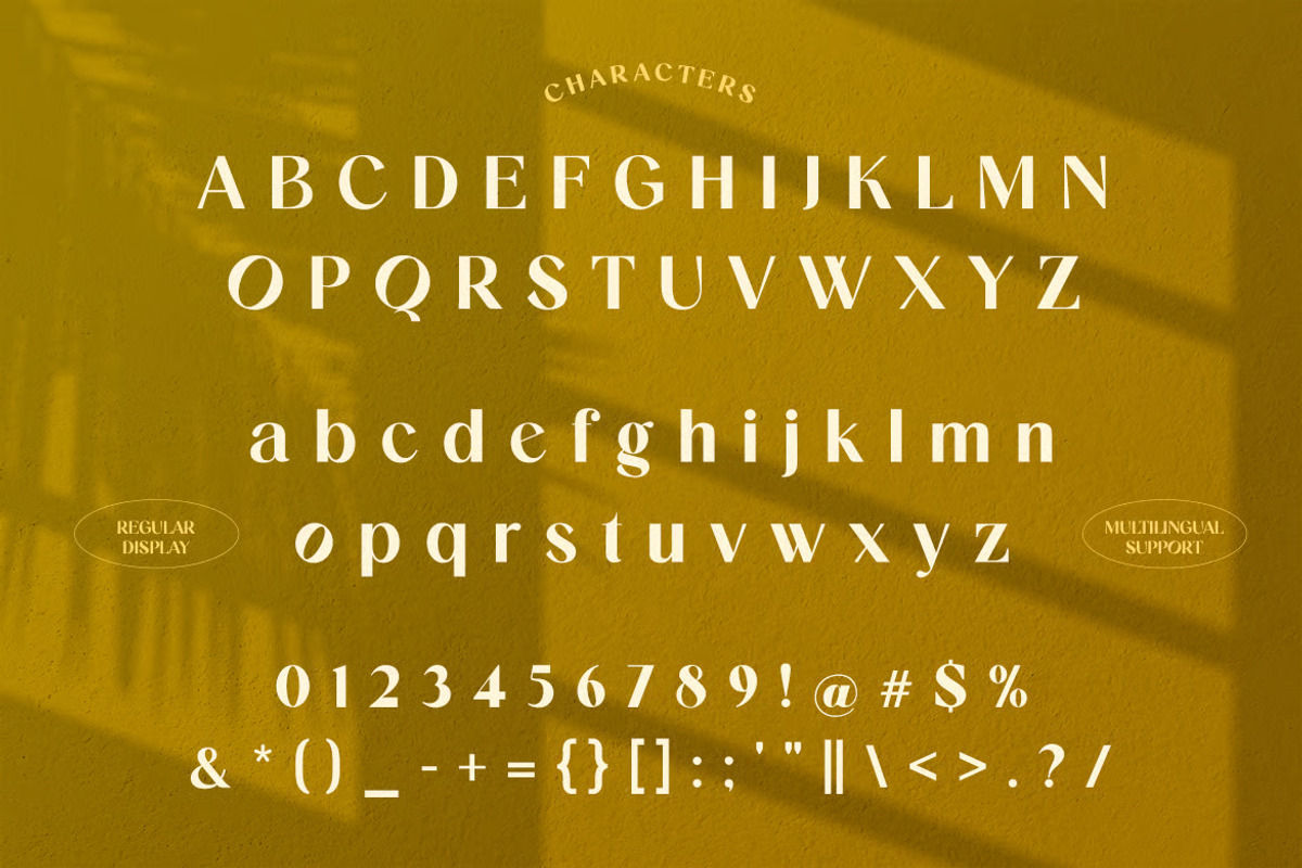 Rokate - Classy Vintage Serif Font, a Serif Font by Brand Earth (Photo 2 of 8)