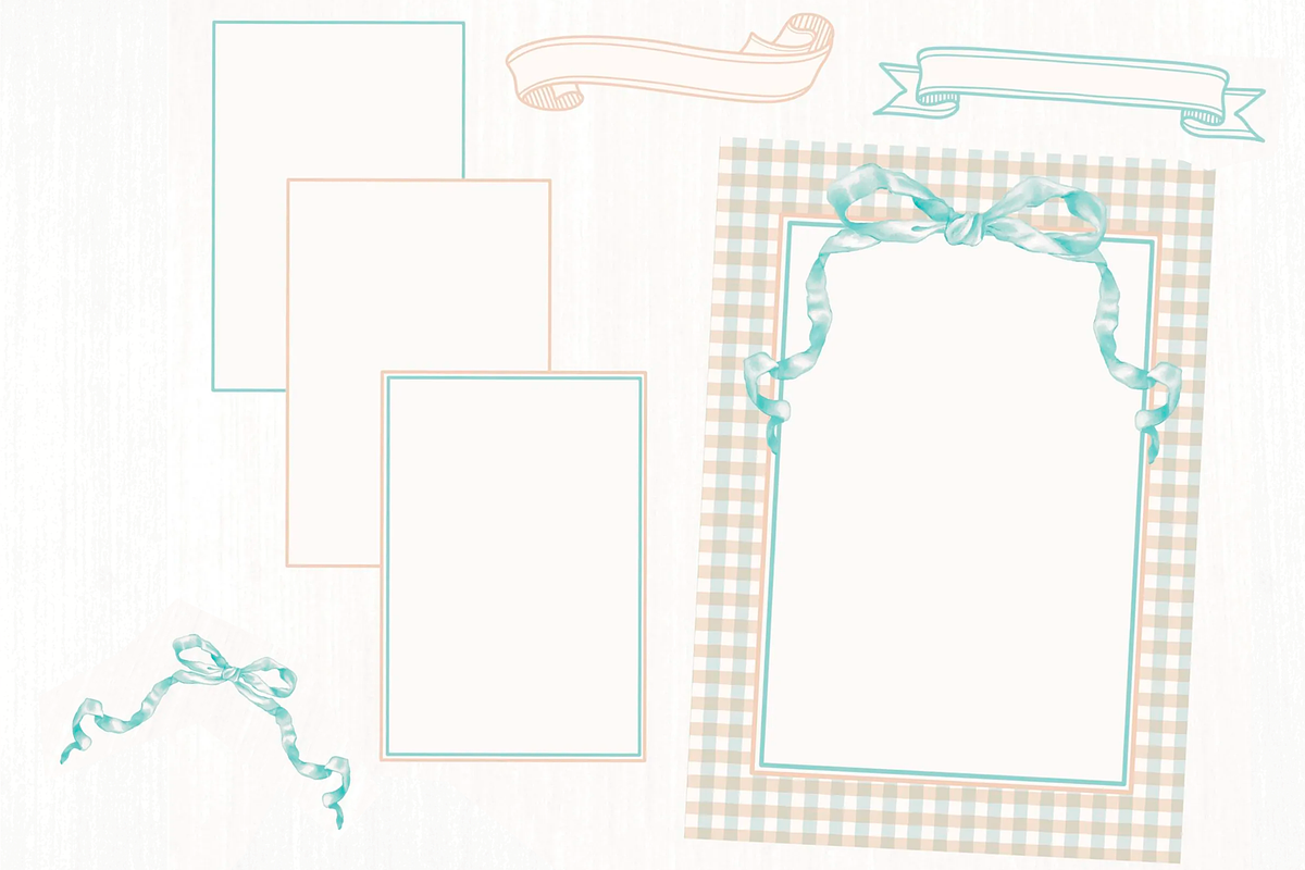 Stripes, Plaid, and Frames Collectio, an Illustration by Lolytop Studio (Photo 5 of 7)