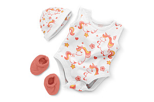 Baby Romper Mockup