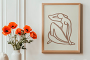 Poppy Muse | Frame mockup set, a Household Mockup by SCHÉRI (Thumbnail 6 of 10)