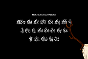 Gold Empire - Blackletter Font, a Blackletter Font by RockboyStd (Thumbnail 14 of 16)