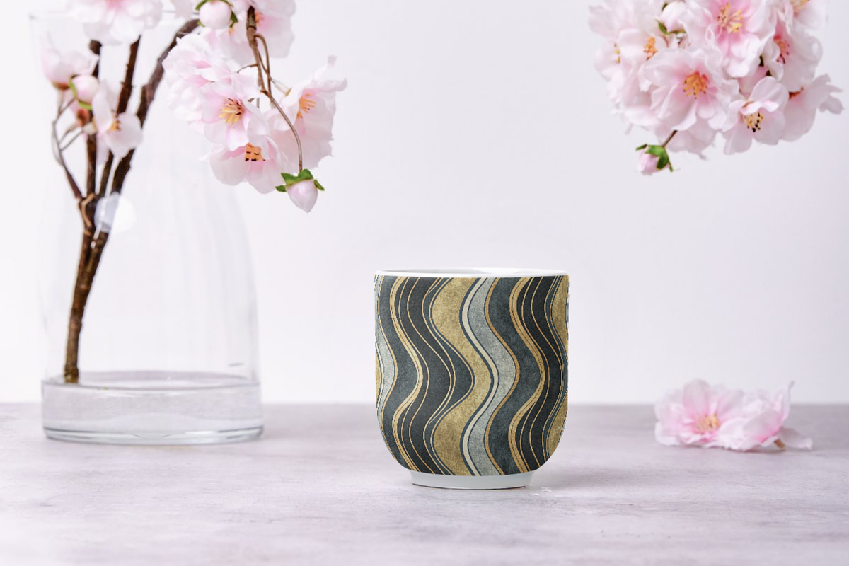 Wavy Hand Drawn Stripe Pattern, a Pattern Graphic by FloridPrintables (Photo 8 of 9)