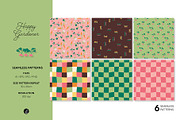 Happy Gardener AW Pattern Set, an Illustration by Andrea Liesert (Thumbnail 2 of 7)