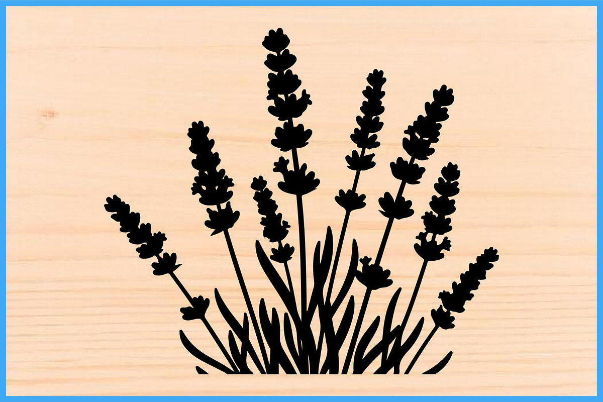 Lavender Silhouette Puzzle Bundle, an Object Illustration by Designer_Momina (Photo 7 of 8)