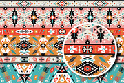 Geometric Boho Aztec Patterns, a Pattern Graphic by tomuato (Thumbnail 4 of 4)