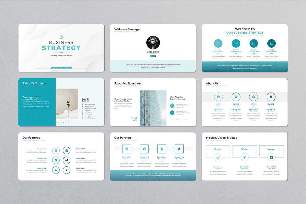 Business Strategy PowerPoint, a Presentation Template by Design Vault (Photo 2 of 7)