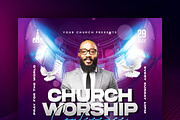 Church Flyer, a Flyer Template by Artonix (Thumbnail 2 of 2)