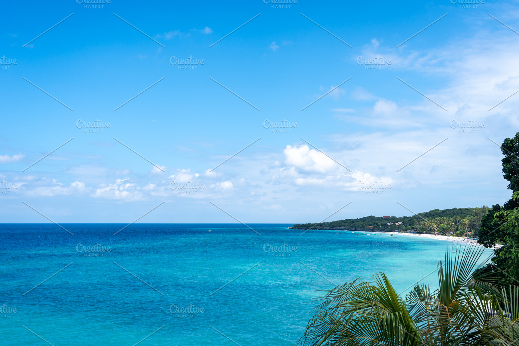 Turquoise waters at Bira Beach, Sulawesi, Indonesia coastline vi, a Nature Photo by GoodGoods