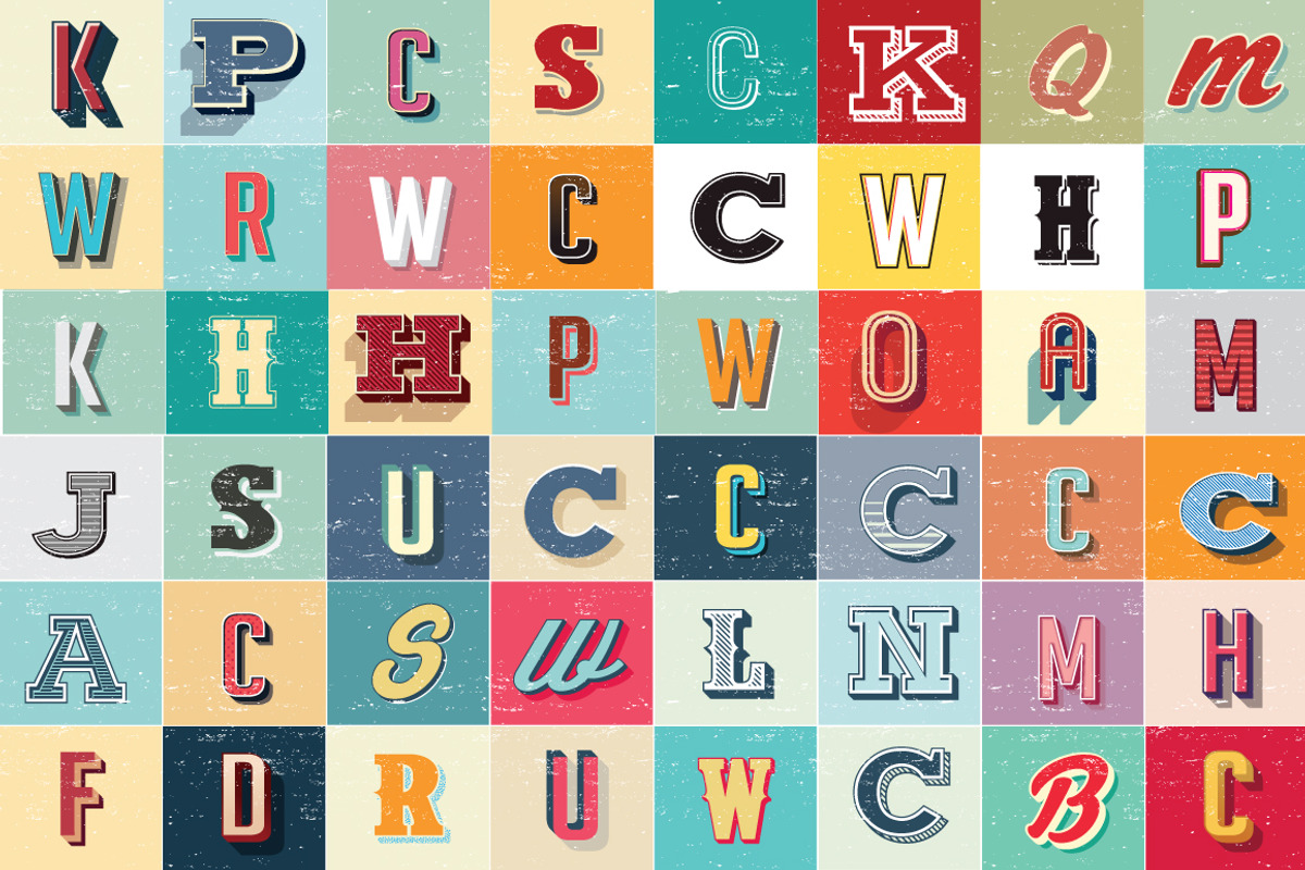 Vintage Allsorts Graphic Styles, a Layer Style Add-On by Designdell (Photo 2 of 5)