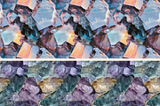 Fluorite Seamless Photo Patterns, a Pattern Graphic by DigitaI Craft Corner (Thumbnail 4 of 6)