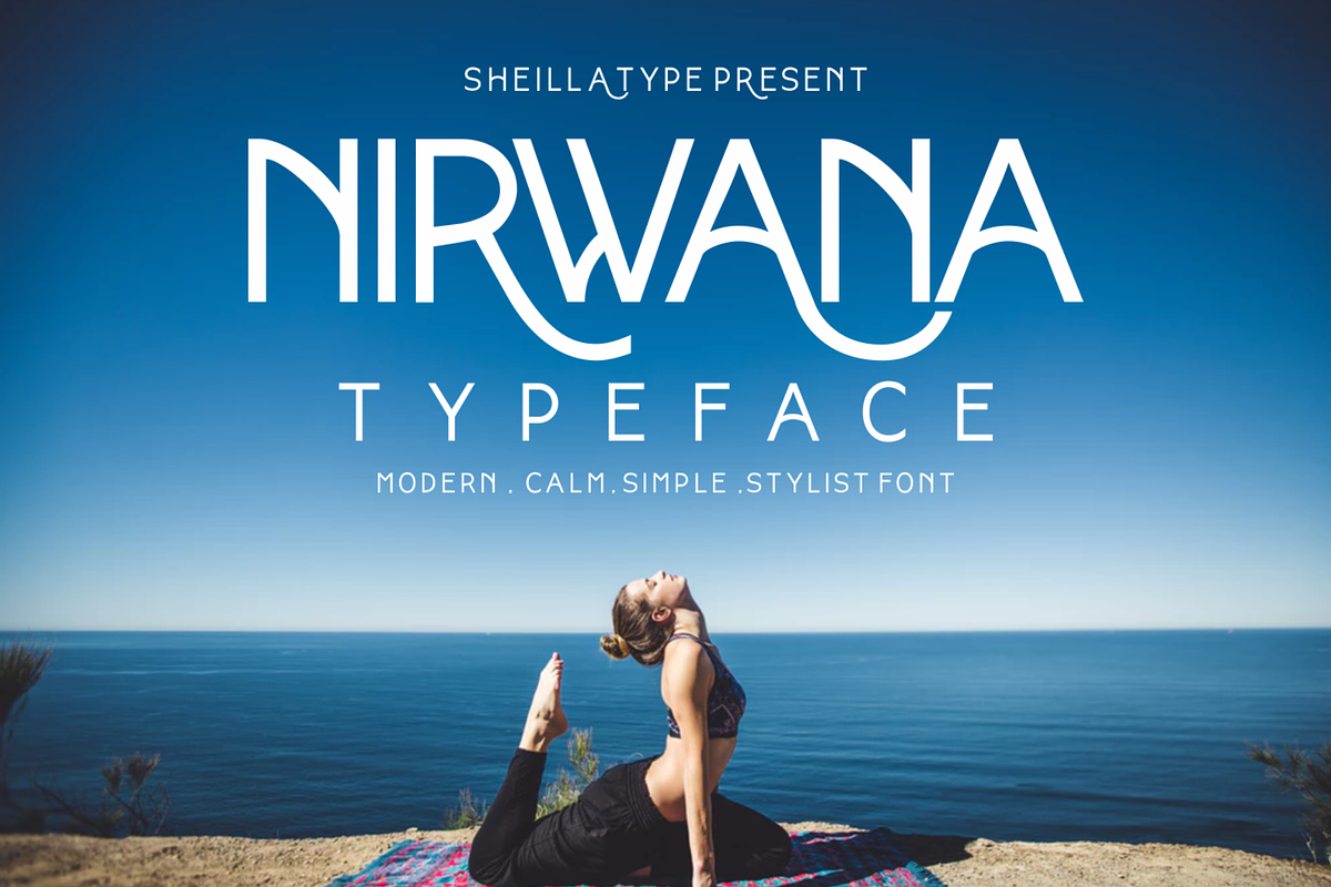 NIRWANA SANS FONT, a Sans Serif Font by SHEILLA (Photo 3 of 7)