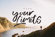Jameican Blue Font, a Script Font by Yasir Ekinci (Thumbnail 2 of 9)