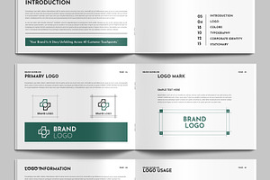 Brand Guideline Template Landscape