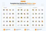 Strategic Planning Dashboard Icons, an Outline Icon by vexper (Thumbnail 3 of 10)