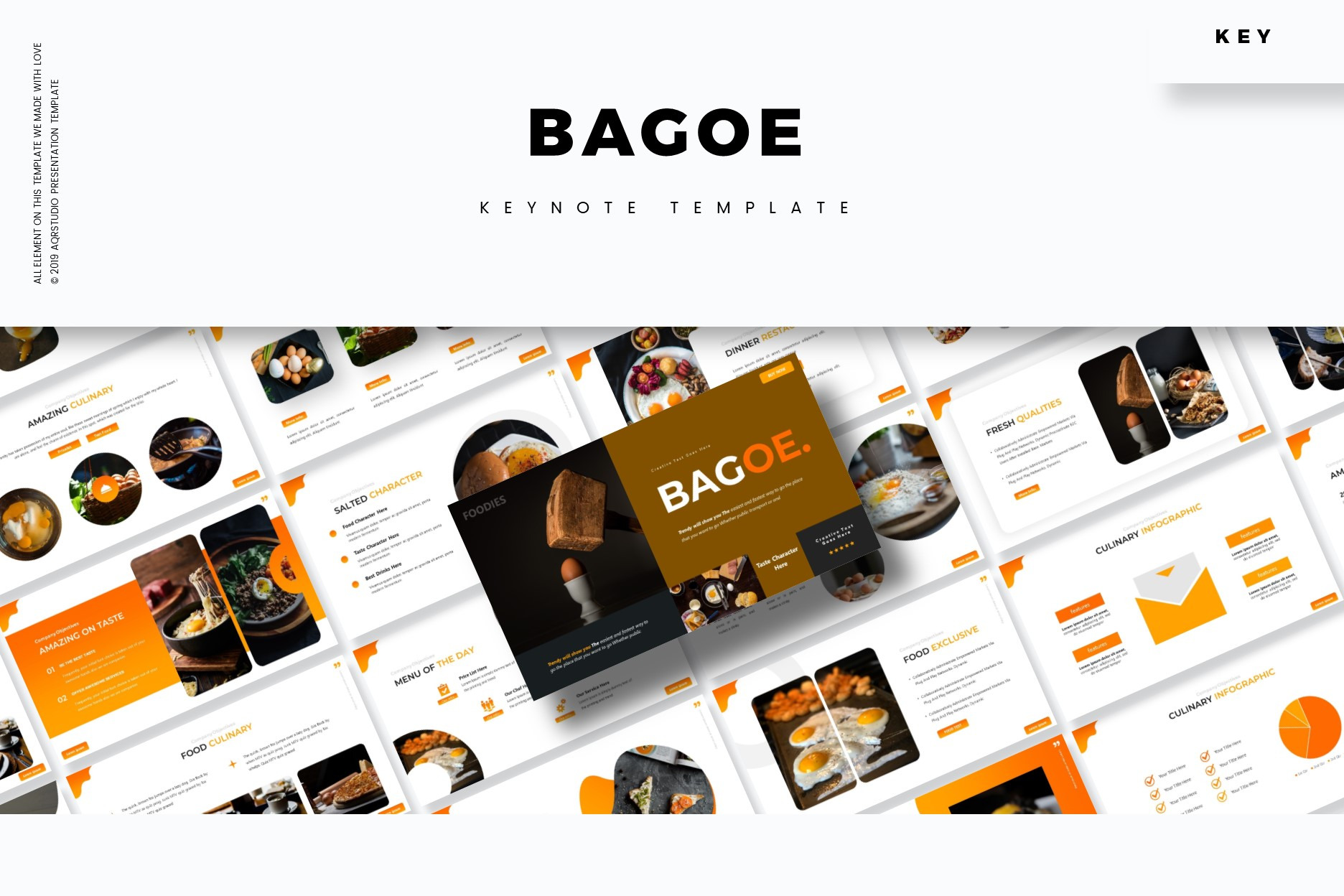 Bagoe - Keynote Template, a Presentation Template by AQR Studio