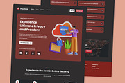 Phantom - VPN Proxy Landing Page V2, a Landing Page Template by twinstd (Thumbnail 4 of 5)