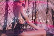 19 Light Leak & Film Grain Overlays, a Texture Graphic by Artcoast Std. (Thumbnail 2 of 8)