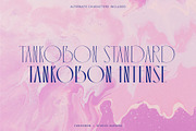 Tankobon – Angular Display Font, a Sans Serif Font by Studio Aurora (Thumbnail 6 of 13)