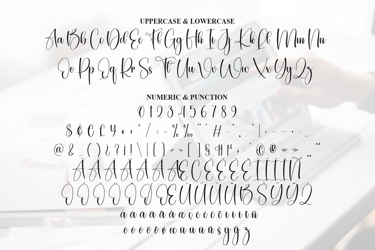 Article | Script Font, a Handwritten Font by Scratchones (Photo 7 of 9)