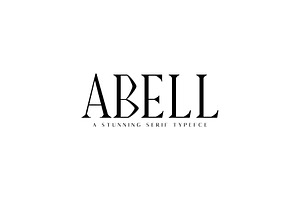 Abell Serif 6 Font Family Pack