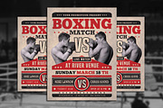 Boxing Match Flyer, a Flyer Template by Muhamad Iqbal hidayat (Thumbnail 1 of 4)
