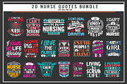 Nursing typographic quotes bundle, a Graphic by Uniquesvg99 (Thumbnail 1 of 7)