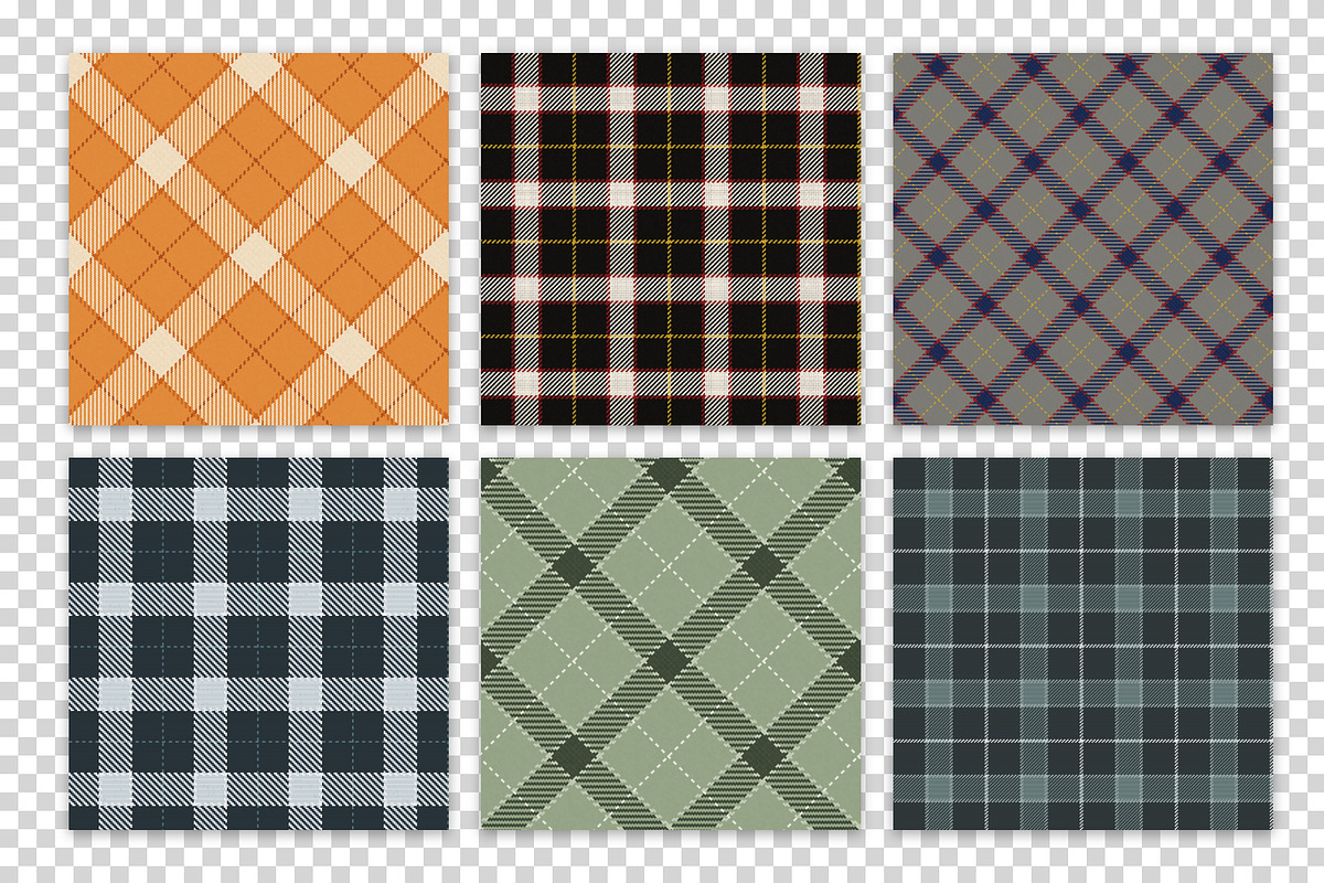 Bias Tartan Twill Digital Paper Set, a Pattern Graphic by Gfx Expert Team (Photo 3 of 3)