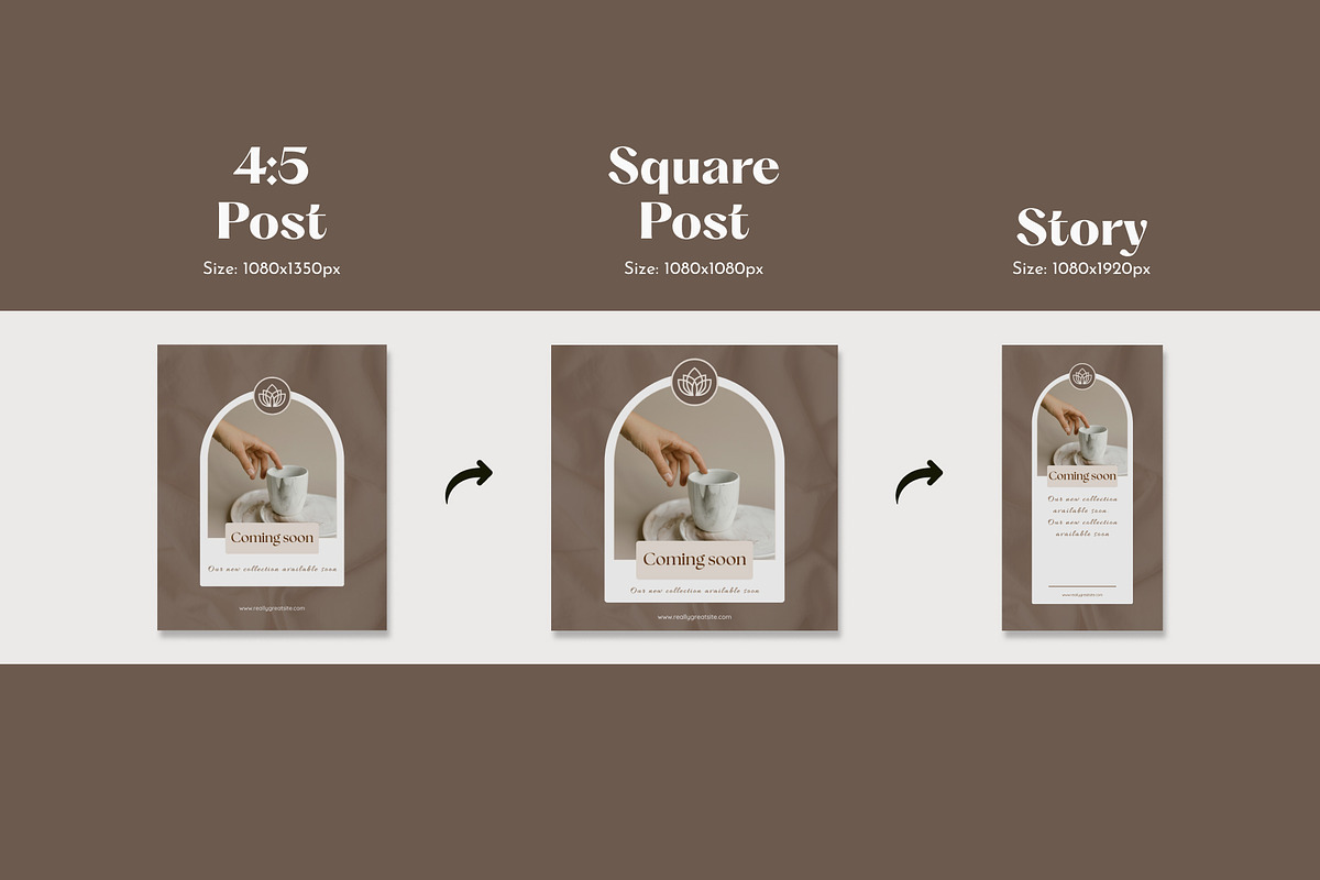 Instagram Templates | Post & Stories, a Social Media Template by Studio DigiCraft (Photo 4 of 8)