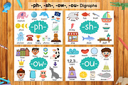 Phonics Objects Collection, an Education Illustration by Gulnara Sabirova (Thumbnail 14 of 26)