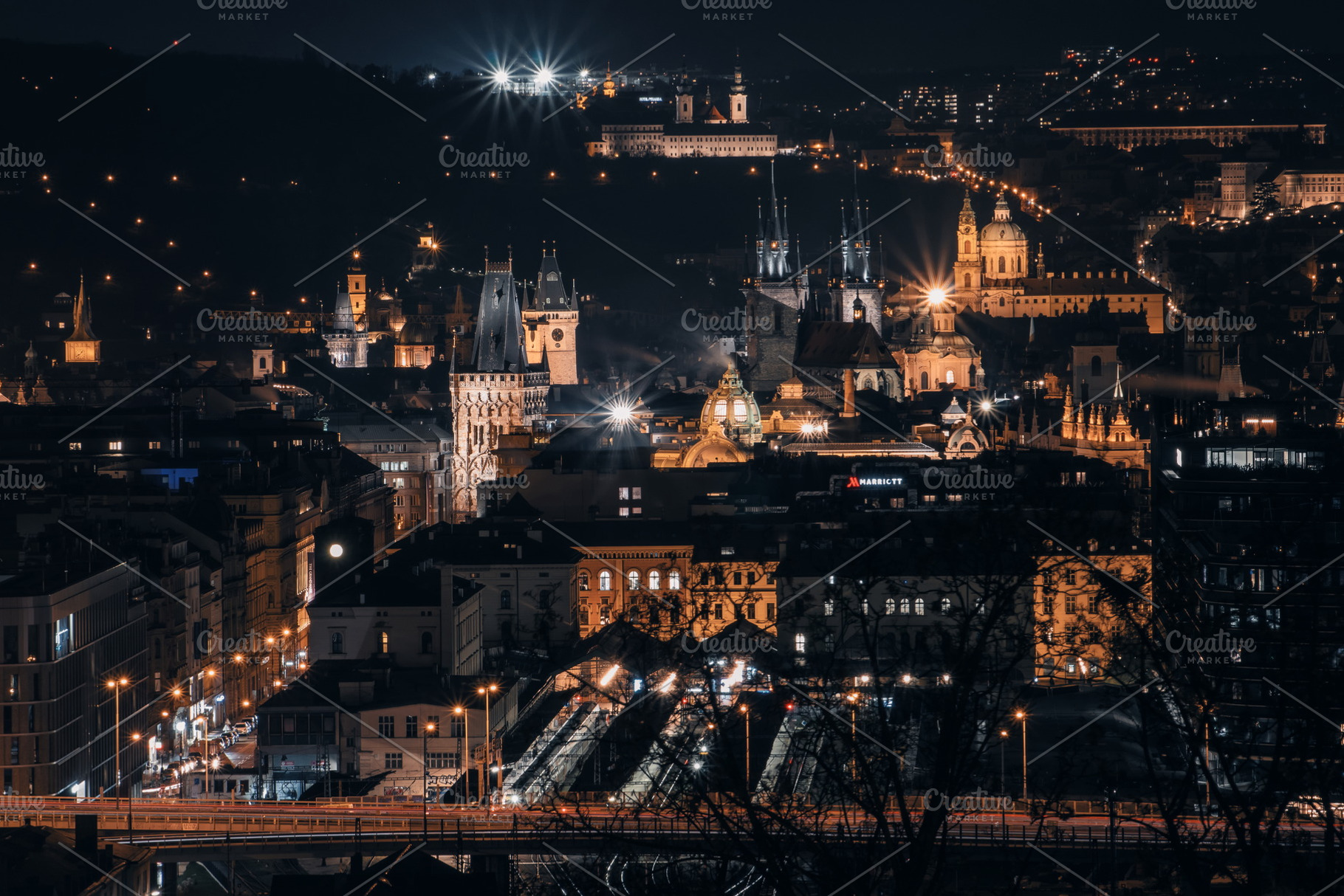 Prague from Vítkov #1, an Architecture Photo by jakub_kopecky