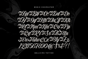 Bellvira Tattoo | Script Tattoo, a Blackletter Font by Denustudios (Thumbnail 10 of 12)