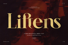 Liftens Elegant Serif Font