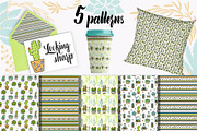 Cacti and succulents design set 140+, an Object Graphic by Live line (Thumbnail 3 of 8)