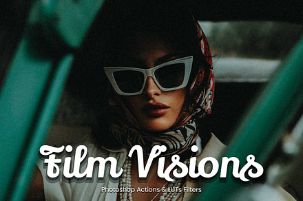 14 Film Visions Photoshop Actions, an Action Add-On by 3Motional