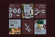 Coffee Shop Instagram Post - Figma, a Social Media Template by graphicook (Thumbnail 2 of 3)