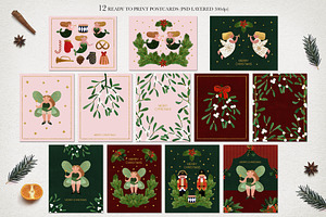 Vintage Huge Christmas Set