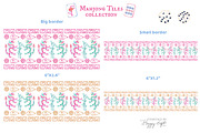 Chinoiserie Mahjong Illustrations, a Decorative Illustration by TheHappyGiftArt (Thumbnail 3 of 11)