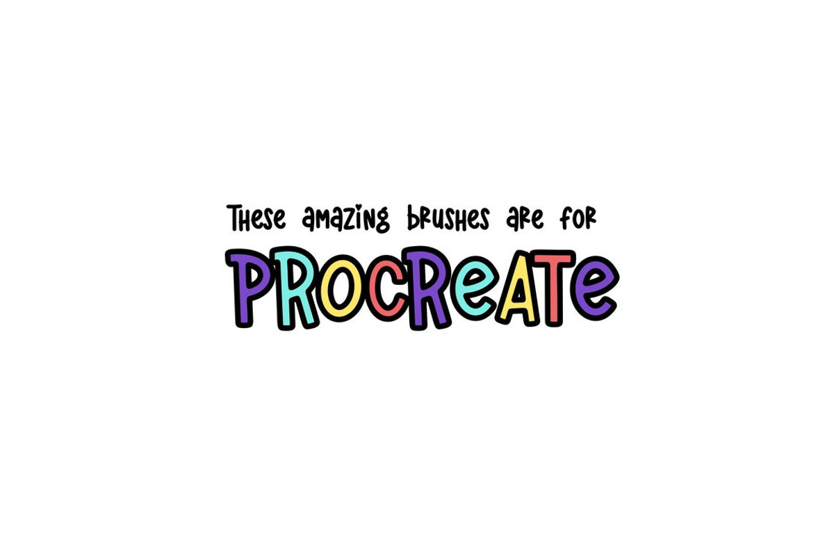 Procreate Character Stamp Brushes, a Brush Add-On by AnniaArt (Photo 5 of 5)