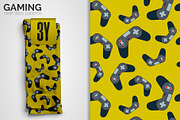 Gaming Seamless Patterns, a Pattern Graphic by 3Y_Design (Thumbnail 4 of 6)