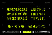 Majesty Rosaria Typeface, a Blackletter Font by alit design (Thumbnail 9 of 20)