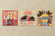 Back to 90's Instagram Templates, a Social Media Template by Azruca (Thumbnail 9 of 9)