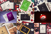 50 PSD Christmas Mock-up Mega Bundle, a Print Template by relineo.mock-ups (Thumbnail 5 of 7)