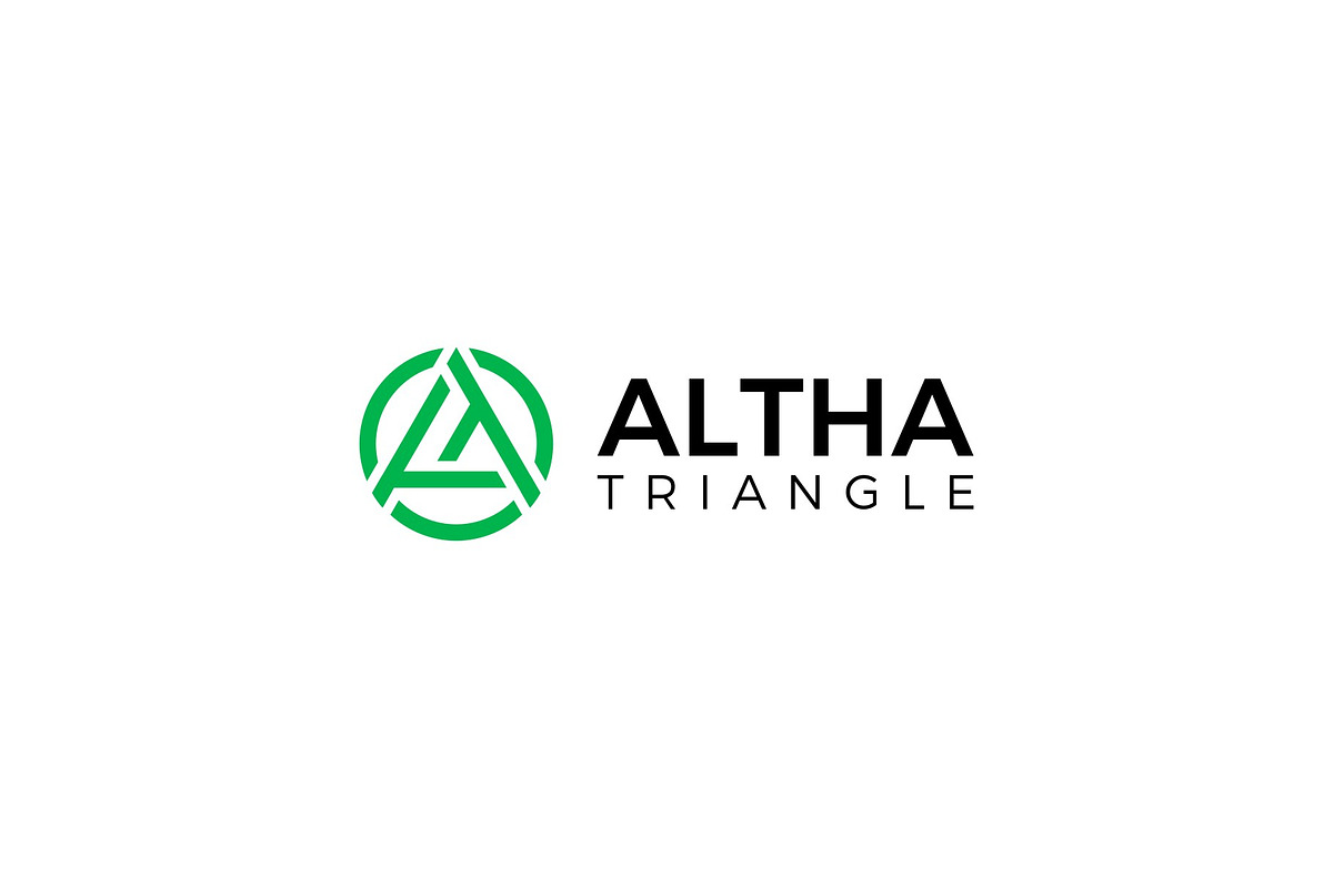 AT Initial symbol logo, a Branding & Logo Template by Riaper