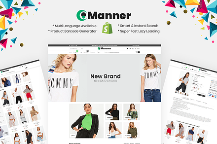 Manner Fashion Shopify Theme, a Shopify Template by ThemeTidy Shopify Agency