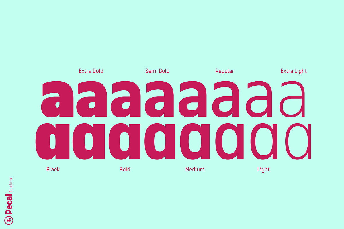 Pecal Modern Sans Serif, a Sans Serif Font by Hurufatfont (Photo 2 of 15)