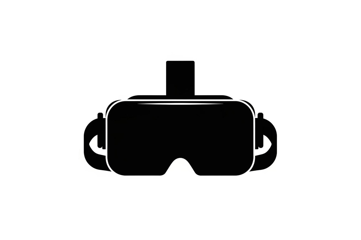 50 VR Goggles Headset Silhouette, an Illustration by yasushie (Photo 27 of 51)