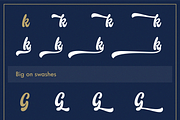 Vitalia Script, a Script Font by Kochev Type (Thumbnail 3 of 7)