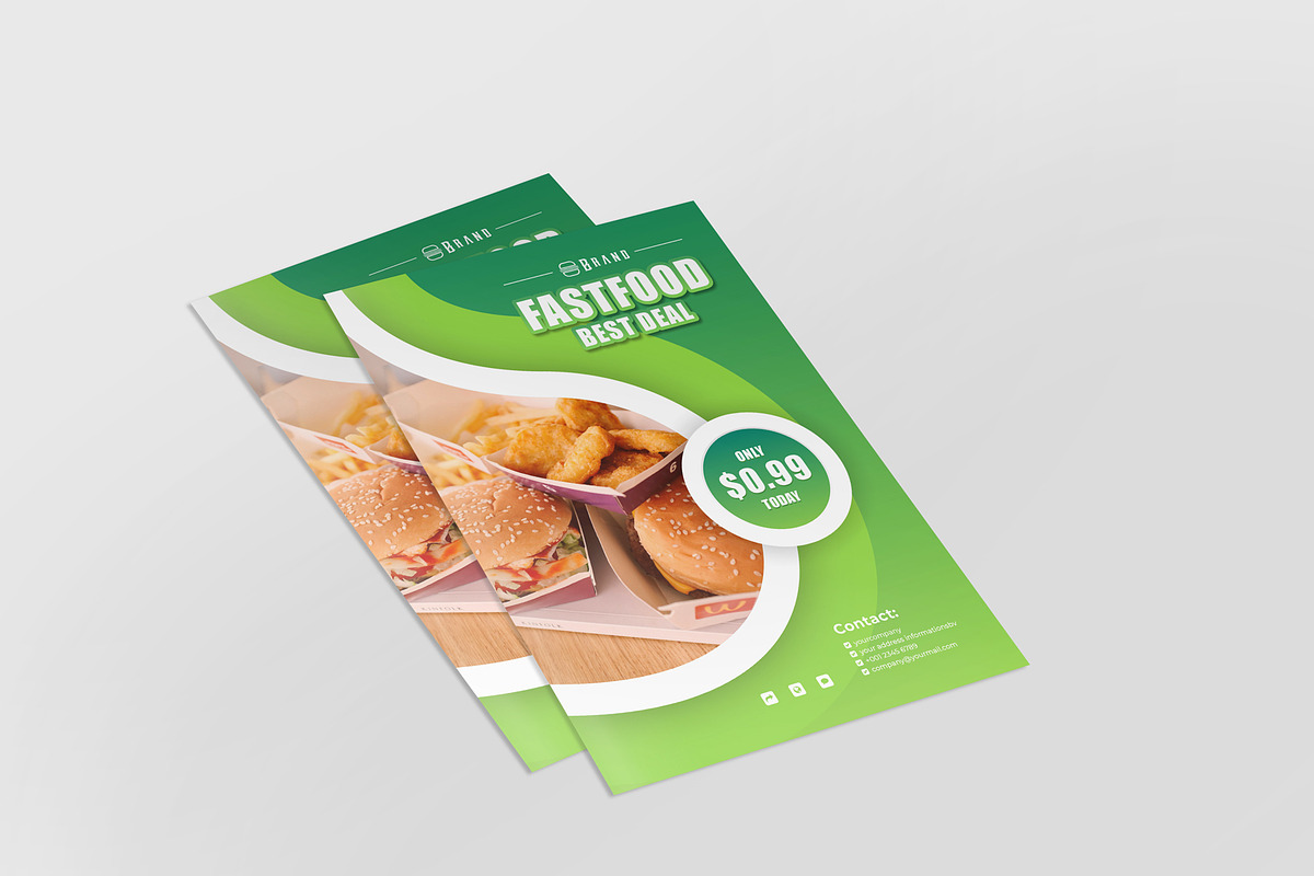 Best Deal 50% off Flyer Design, a Flyer Template by gdrony (Photo 3 of 3)