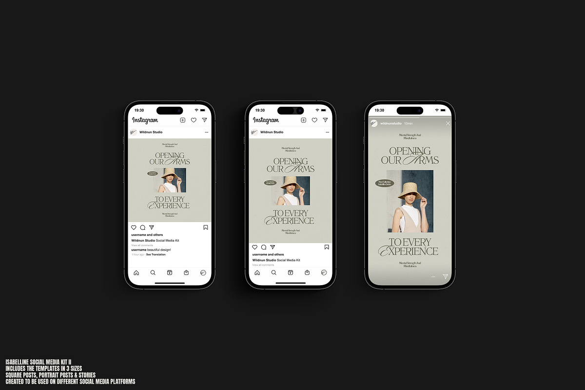 ISA / Social Media Kit (II), a Social Media Template by Wildnun Studio (Photo 4 of 19)