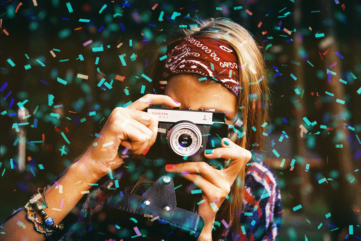 Confetti Overlay Effect In Photoshop, an Action Add-On by PhotoSpirit (Photo 3 of 9)